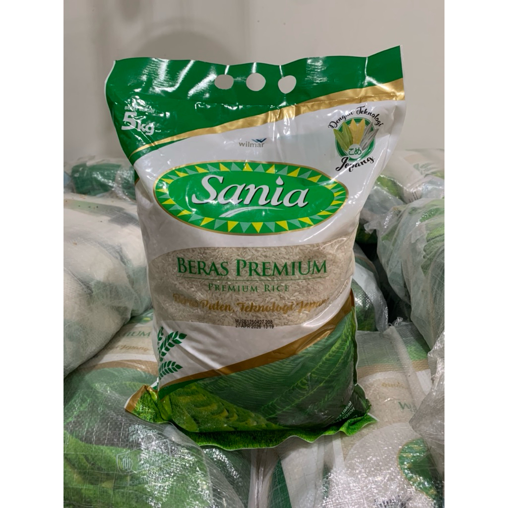 

Beras Sania Kemasan 5KG