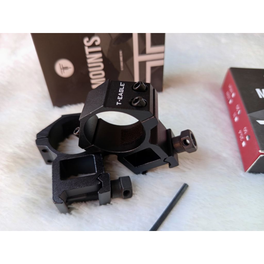 MOUNTING TELESKOP OD 30MM TINGGI RELL 22 TEAGLE