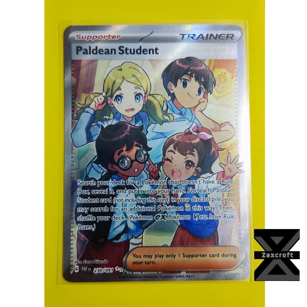 Pokemon TCG English - Paldean Fates - Paldean Friend SR 230/091
