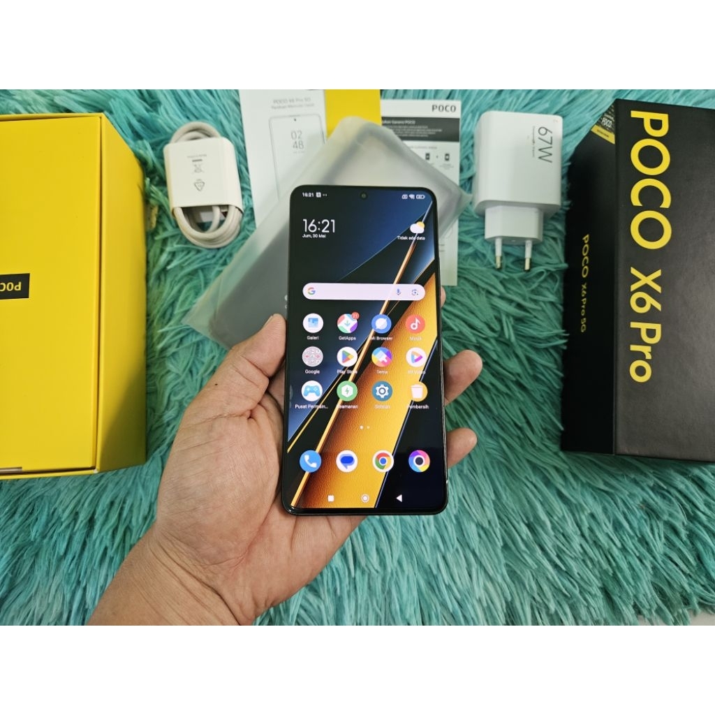 POCO X6 PRO 12/512 BEKAS ORIGINAL SECOND