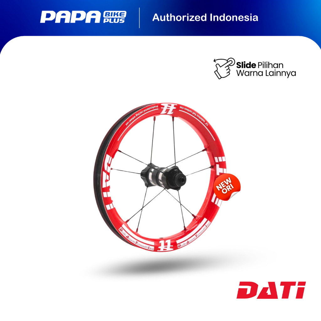 DATI CARBON WHEELSET S11 BLACK DIAMOND BEARING - WHEELSET DATI PUSHBIKE / Balance Bike