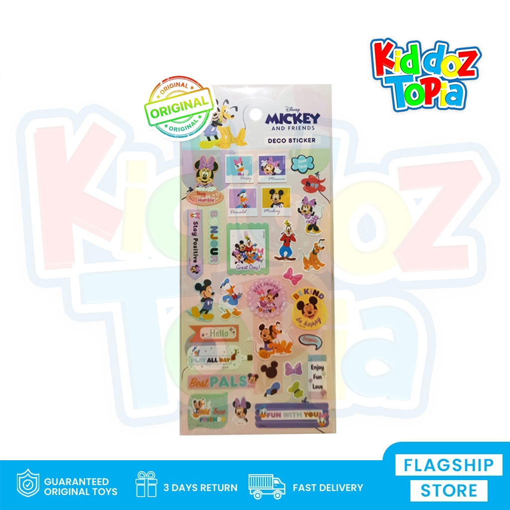 

Adinata Mickey And Friends Deco Stickers 2501-6154 GLC