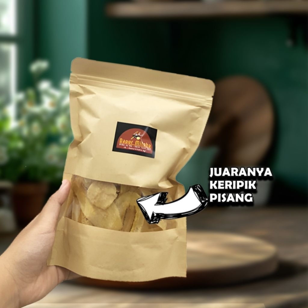 

KRIPIK PISANG RENYAH!!! 160GR RASA MANIS COCOK UNTUK TEMAN NGOPI ATAU NYEMIL BARENG KELURGA mumpung lagi banyak diskon nya gusy!!!