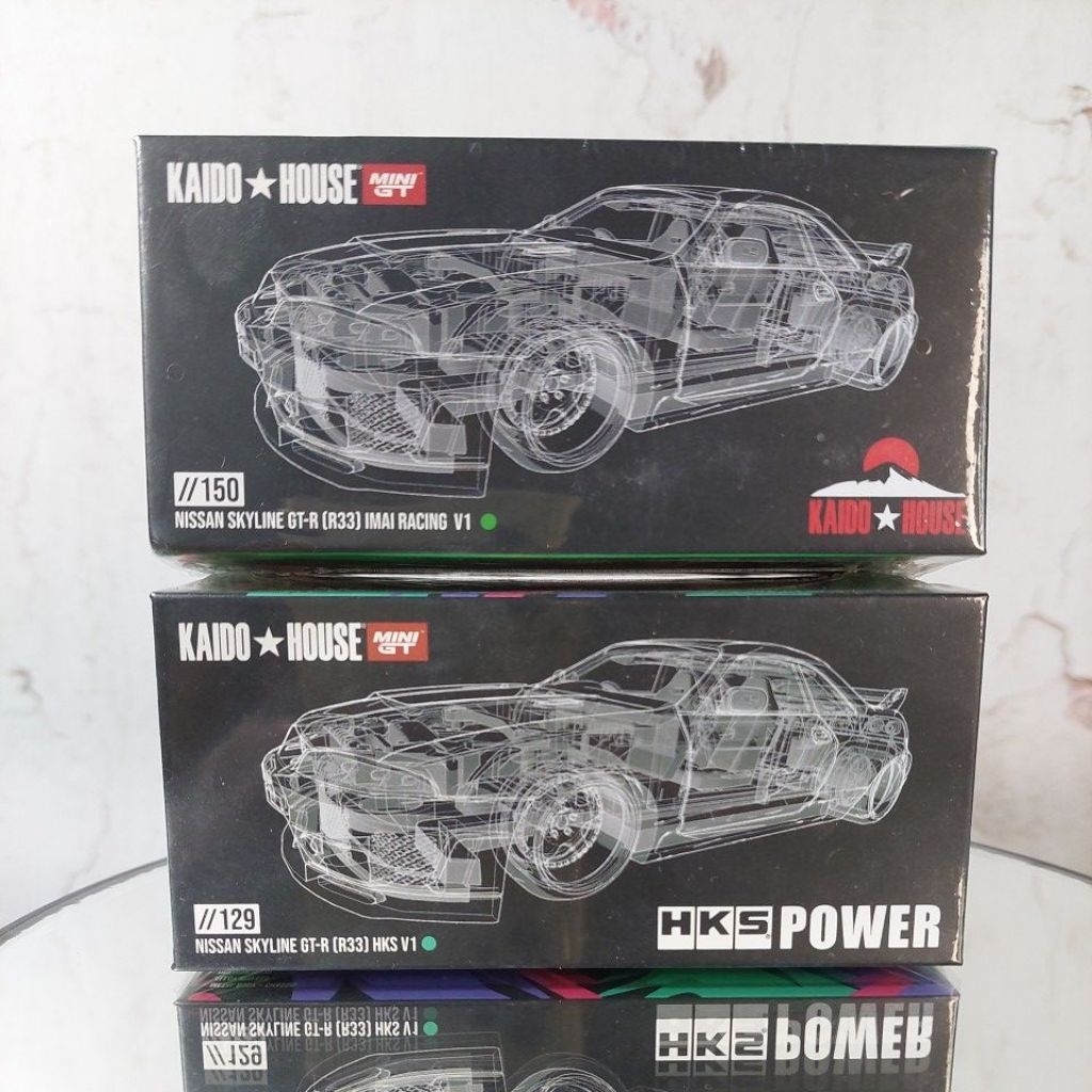 Mini GT Nissan Skyline GT R33 Kaido House