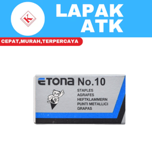 

PROMO ISI STAPLER KECIL / ISI STAPLES ETONA NO 10 +^^
