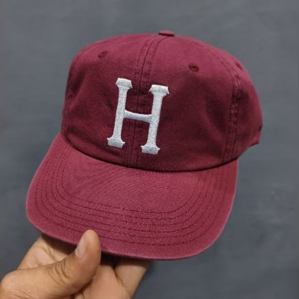 Topi Snapback HUF Hat marun