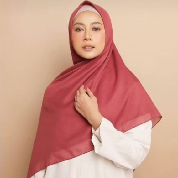DIARIO PLAIN SCARF VOAL SYARI 140x140CM