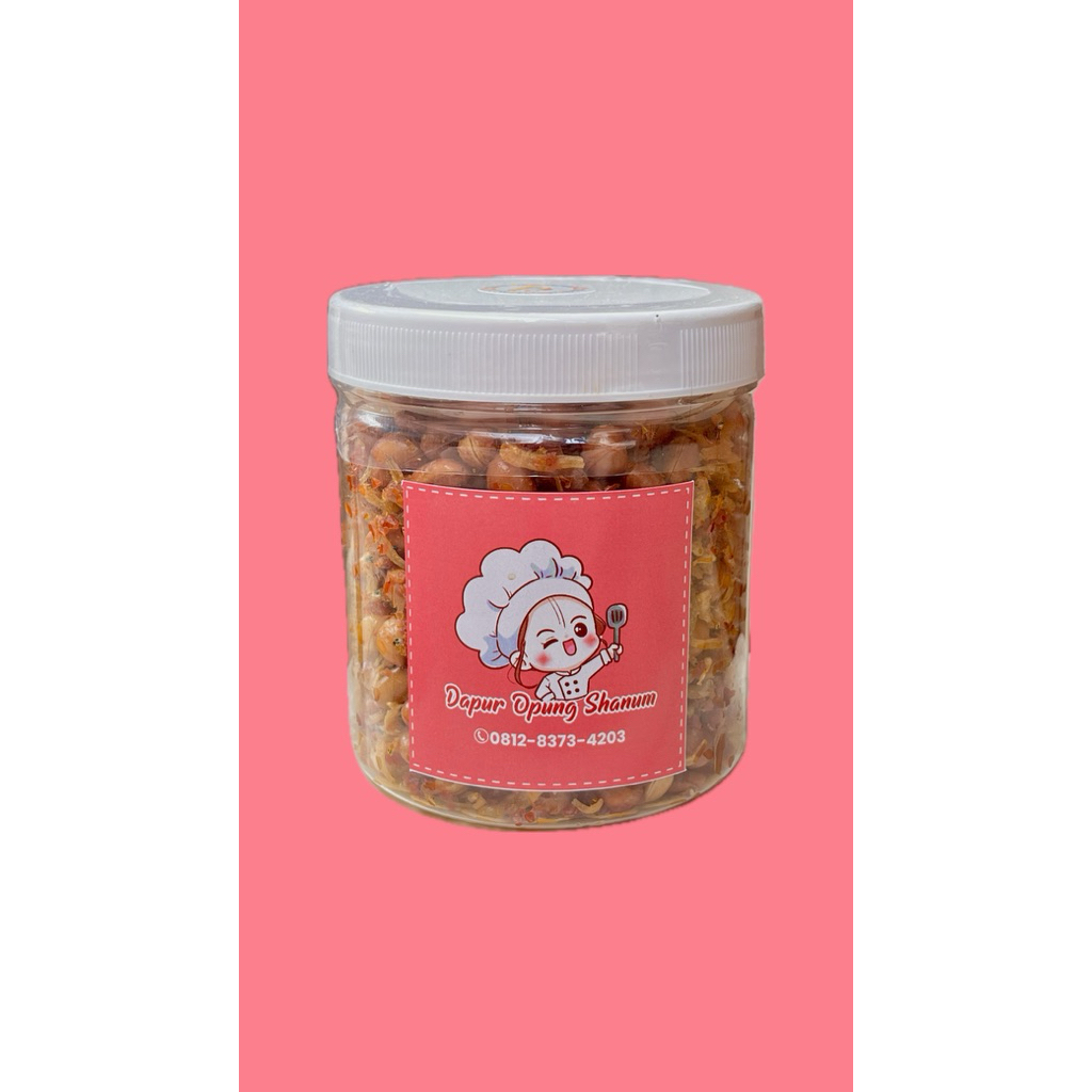 

Teri Kacang Pedas / Teri Kacang Balado / Sambal Teri Kacang / Lauk Kering Praktis Siap Saji Dapur Opung Shanum