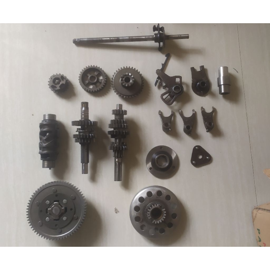 gigi ratio satria 2 tak 5 speed