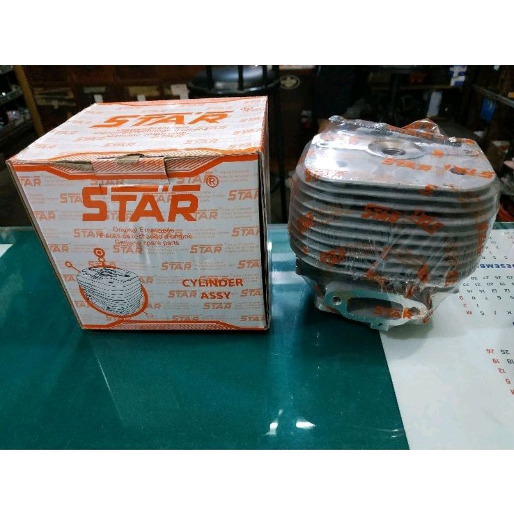 Blok Cylinder / Piston Kit Chainsaw Besar Komplit 070 STAR FI