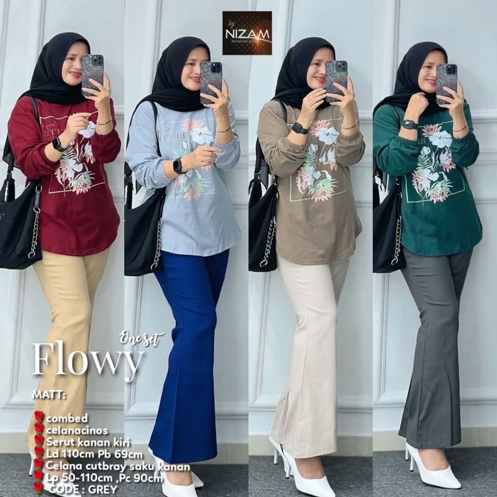 Linera One Set by Nizam Realpict 4 Warna