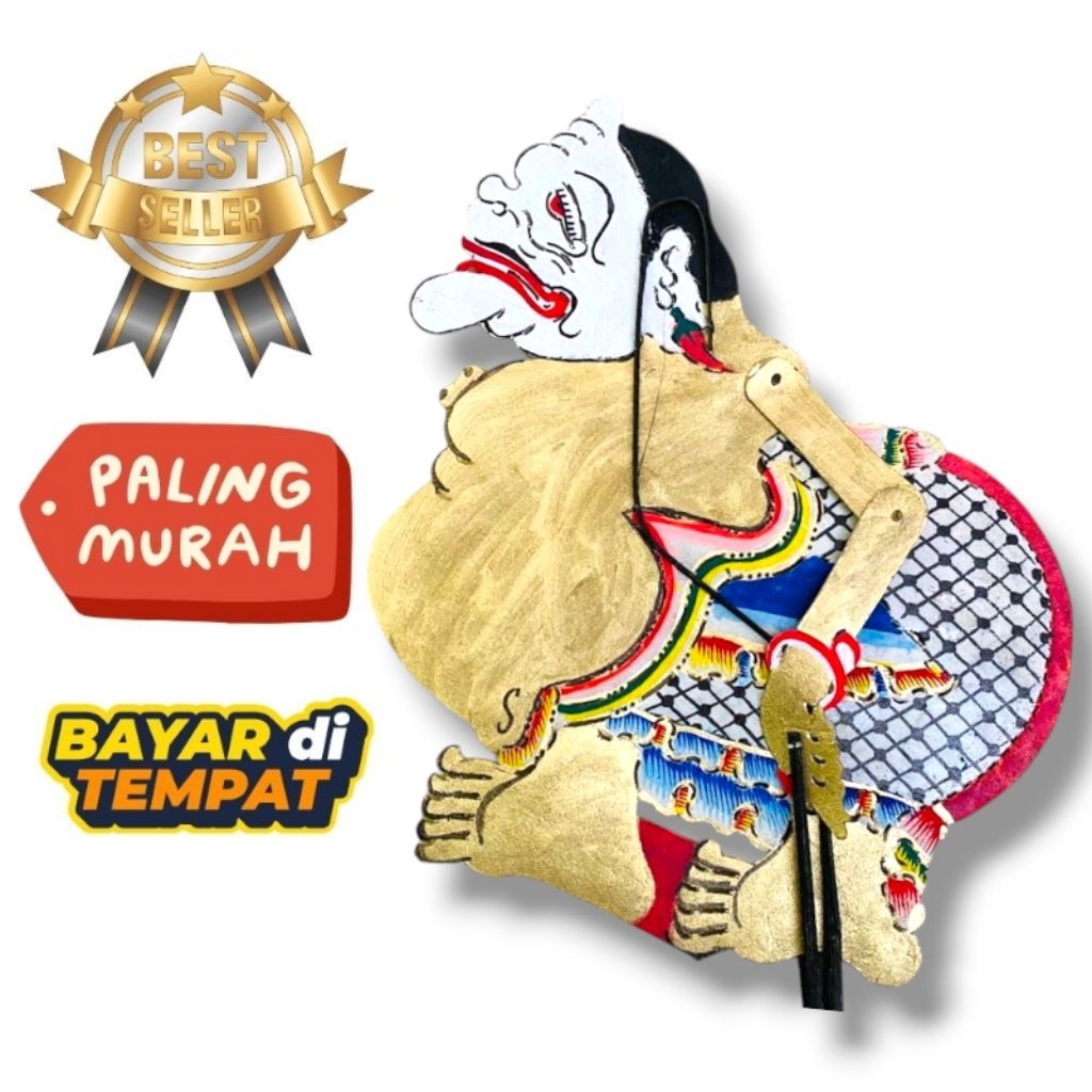 WAYANG KULIT ASLI SEMAR UKURAN STANDAR DALANG