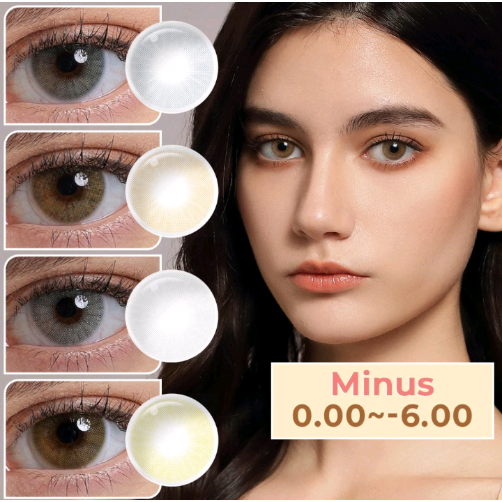 Softlen Lensa Kontak Magister Warna Minus (-1.00 s/d -6.00) 14.2mm, Softlen Normal & Minus
