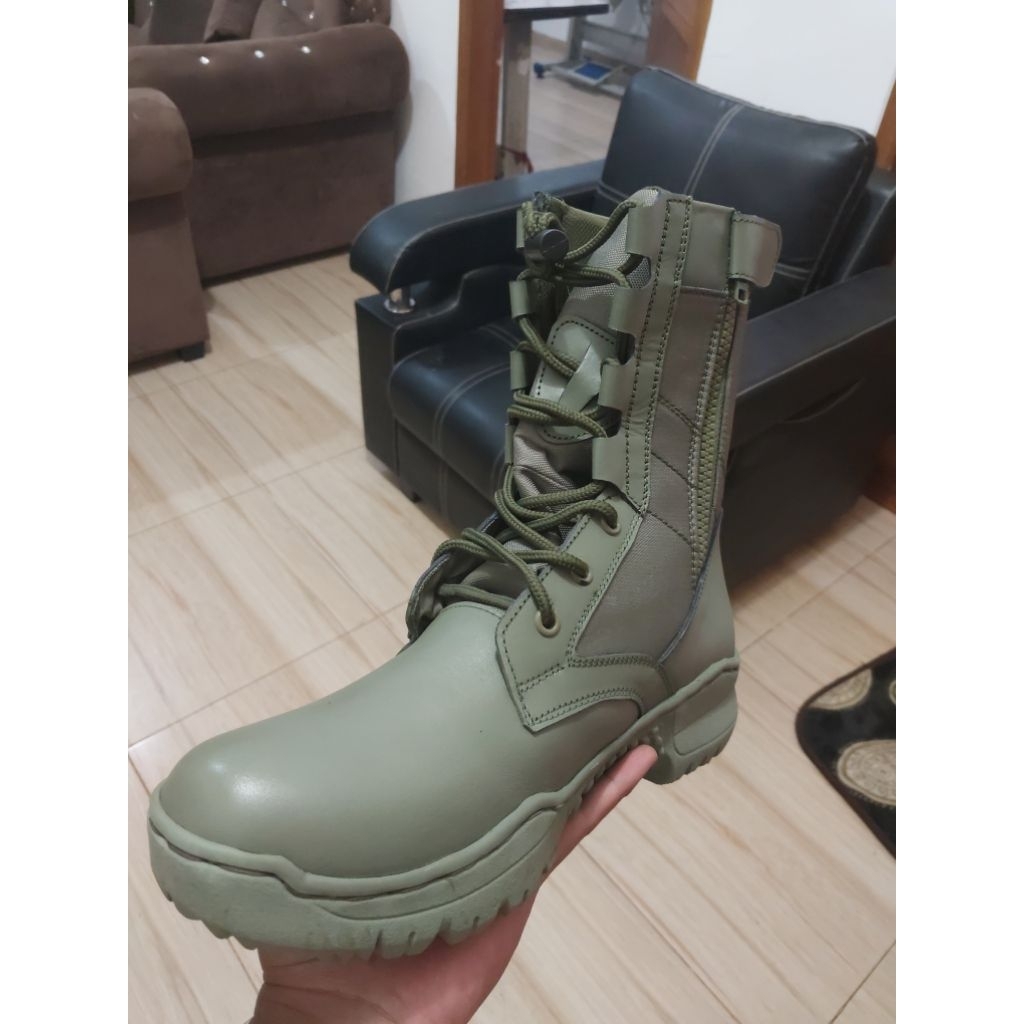 SEPATU PDL HIJAU JATAH BRIMOB