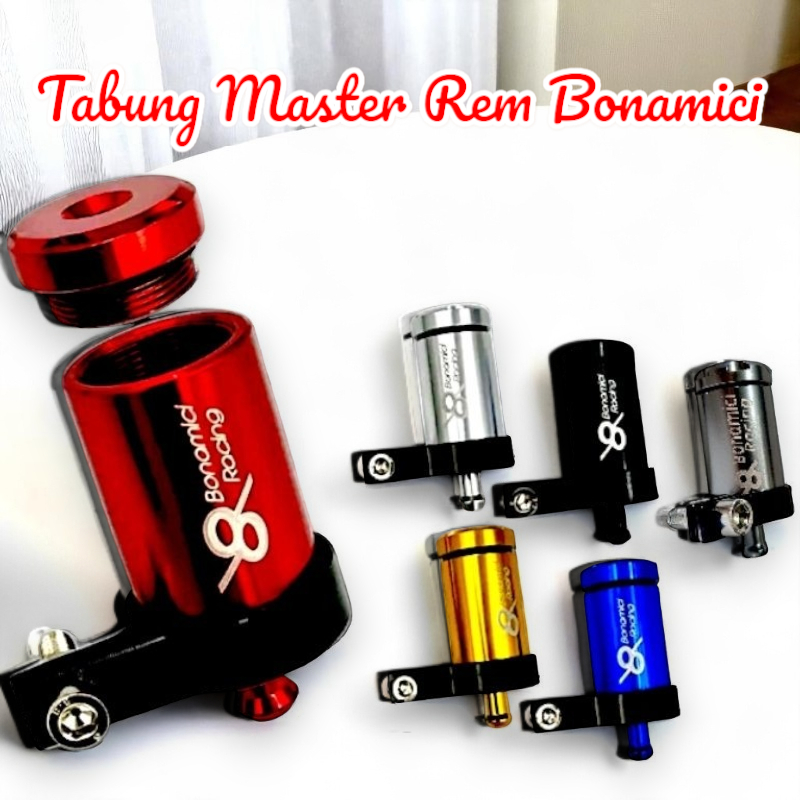 Tabung Master Rem Bonamici / Tabung Minyak Rem Bonamici Atas / Depan Full CNC