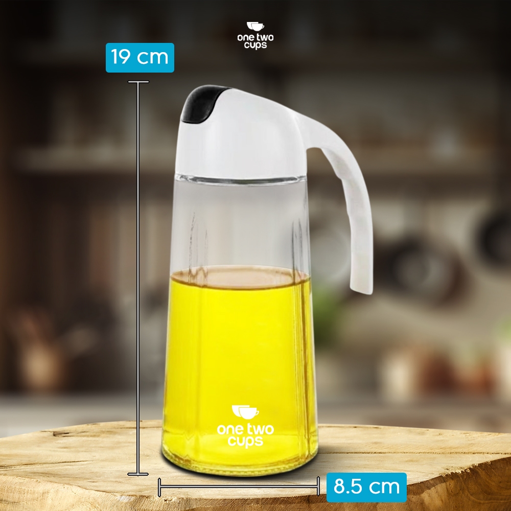 Botol Minyak Serbaguna Seasoning Glass Ukuran 630m Bonus Box