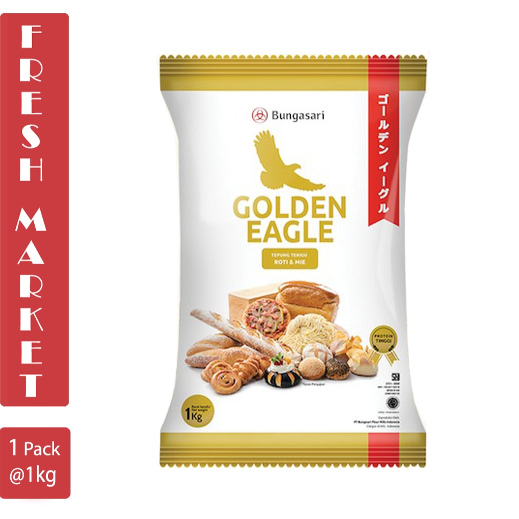 

Golden Eagle Tepung Terigu Premium Roti dan Mie 1 KG