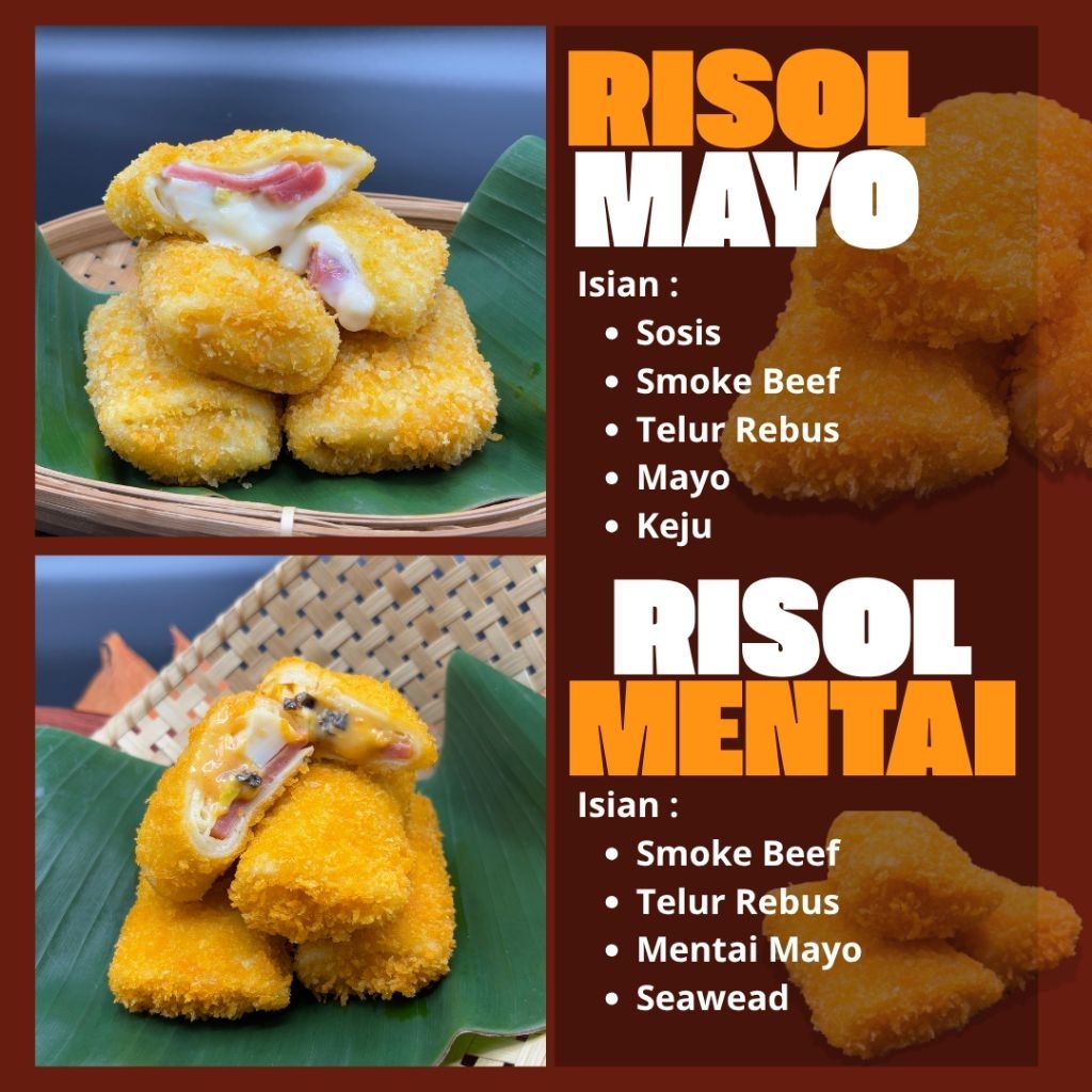 

Risol Khas Bumbue Dapoerku | Fresh Product | Ready To Eat | Kirim Instan