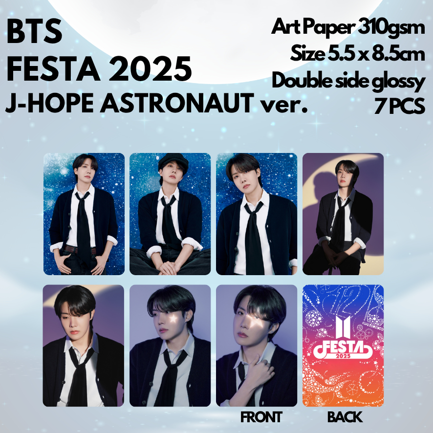 [KUKIRA] Photocard BTS FESTA 2025 Jin j-hope Switch Version