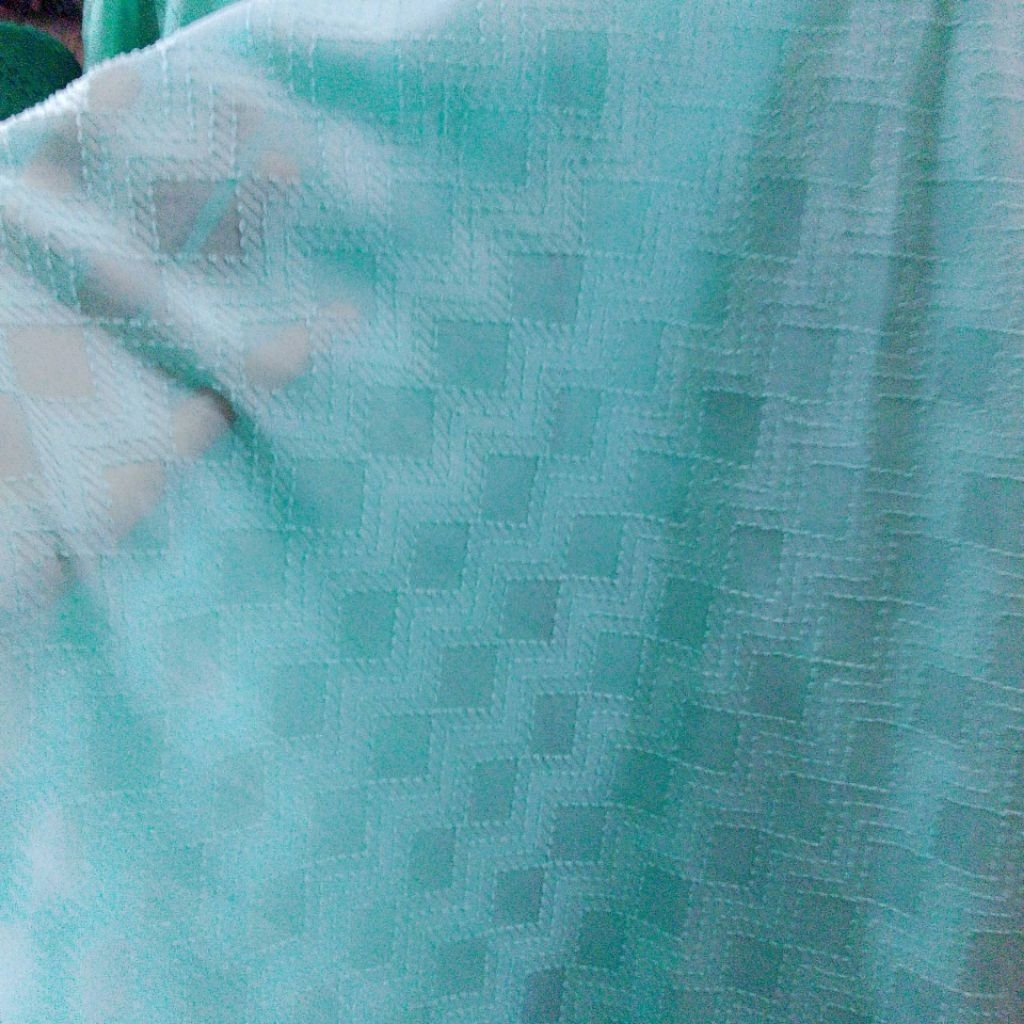 Kain Sifon Uragiri Motif Bunga Timbul - (KYT) - Kain Sifon Motif Timbul - Kain Chiffon Rubiah - Kain