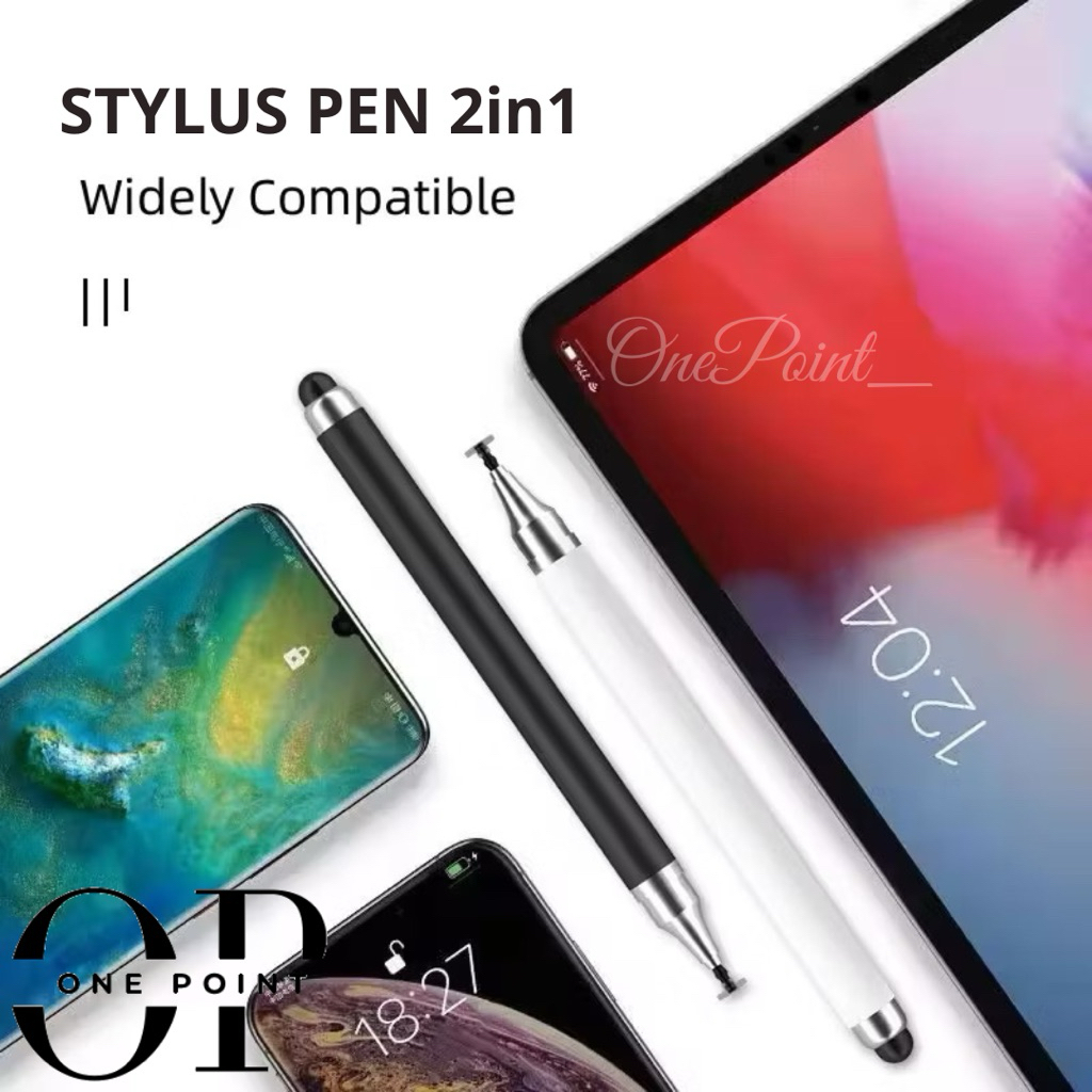 

Stylus Pen 2in1 Universal Capacitive Stylus Touch For Digunakan Pada Tablet 2 In 1 Universal Drawing Pen