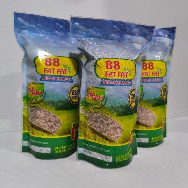 

BERAS MERAH FAT FAT 88 (1 KG) BERAS MERAH SUGIHEN TANAH KARO PROMO!!!