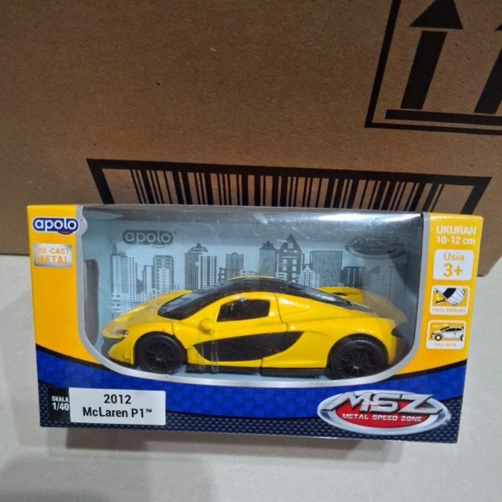 2012 mclaren p1 apolo diecast
