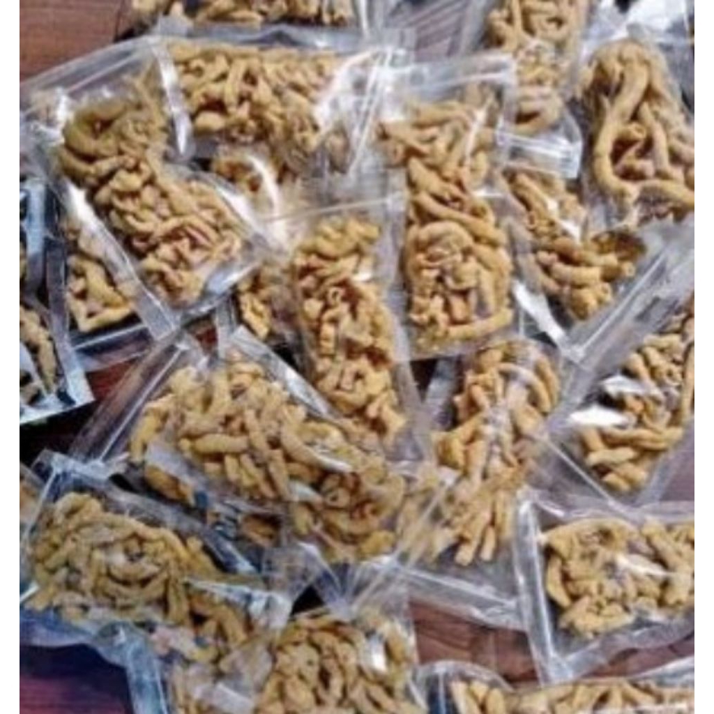 

Basreng daun jeruk pedas & Basreng original daun jeruk