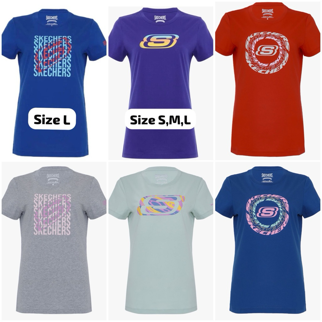 Kaos Skechers Wanita Original
