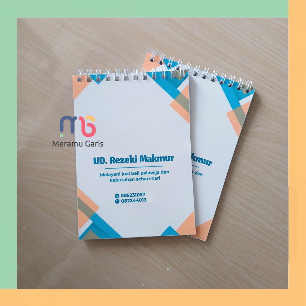 

Notebook Custom Jilid Spiral | Notebook Custom A6 | Buku Custom Cover | Buku Catatan Kecil