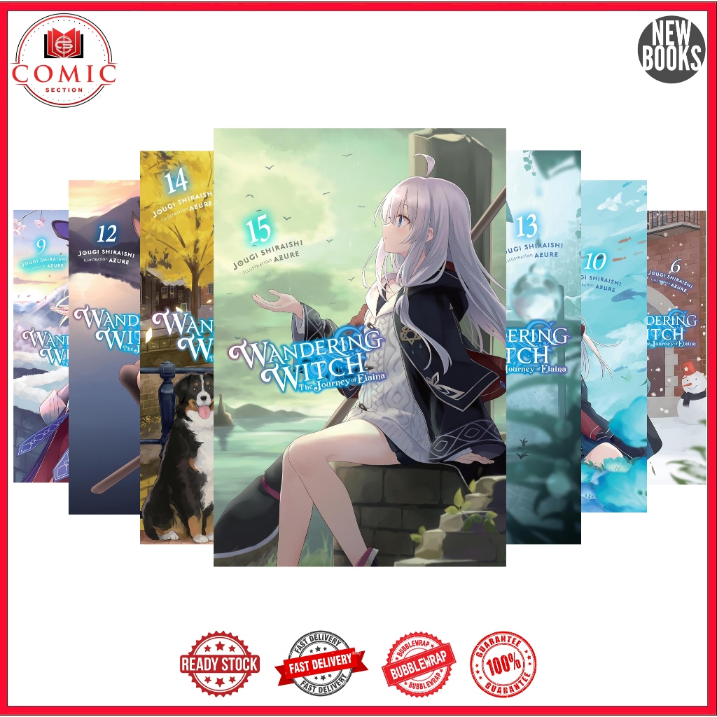 Wandering Witch: The Journey of Elaina, vol.1-16 (Light Novel English)