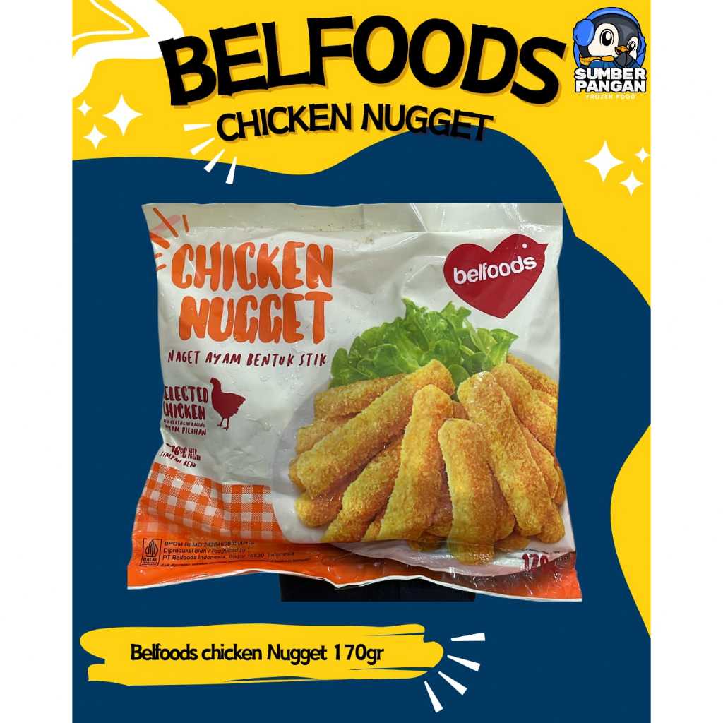 

Belfoods Nugget stick 170gr