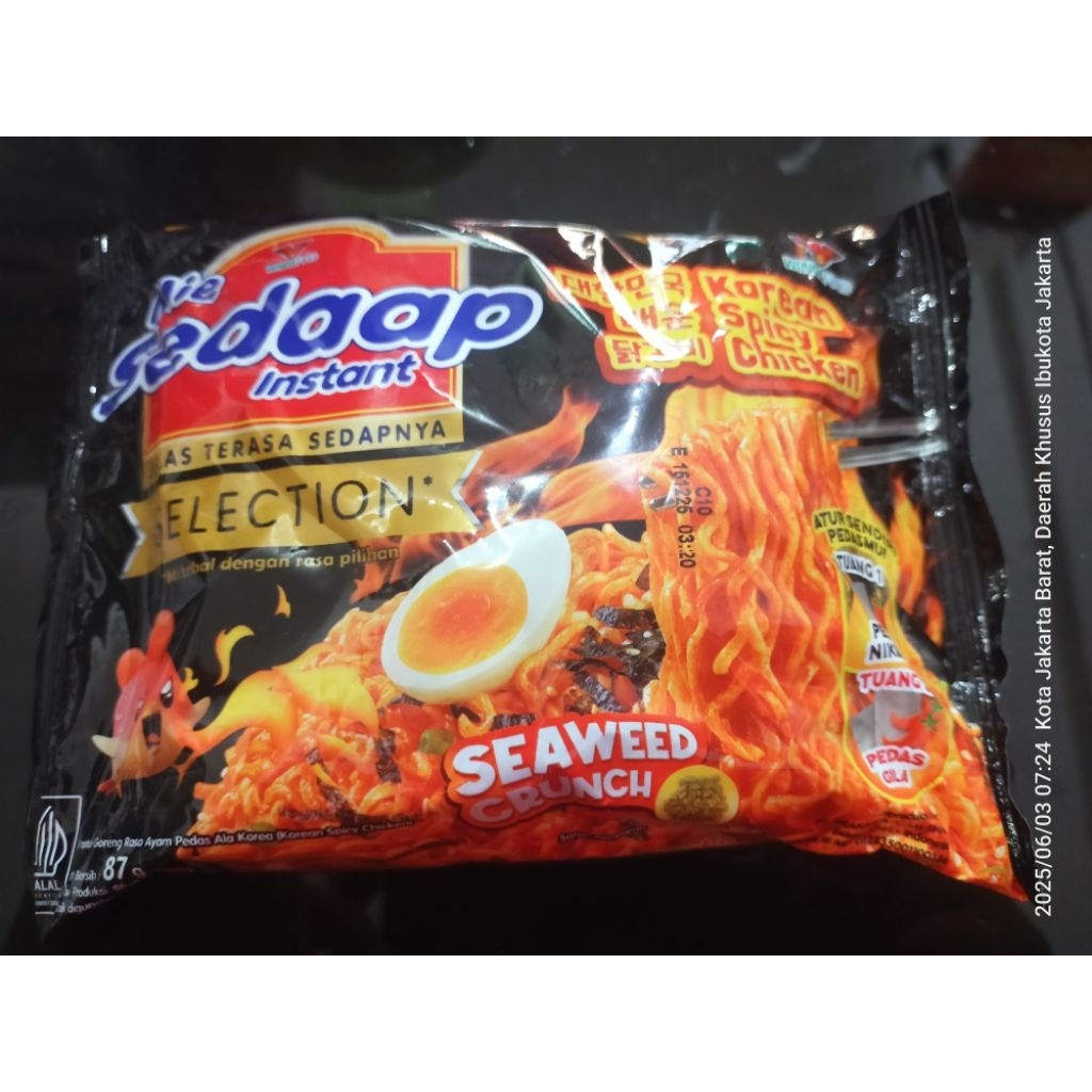 

MIE SEDAAP KOREAN SPICY CHICKEN 87 GR