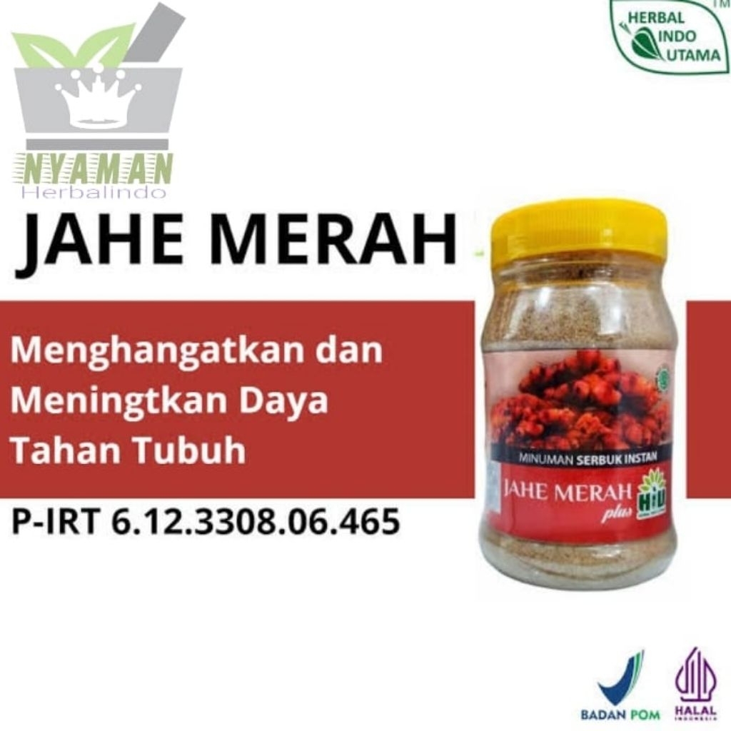 

JAHE MERAH Plus serbuk ORIGINAL |minuman serbuk herbal khas rempah indonesia | hangat dan kaya manfaat untuk kesehatan