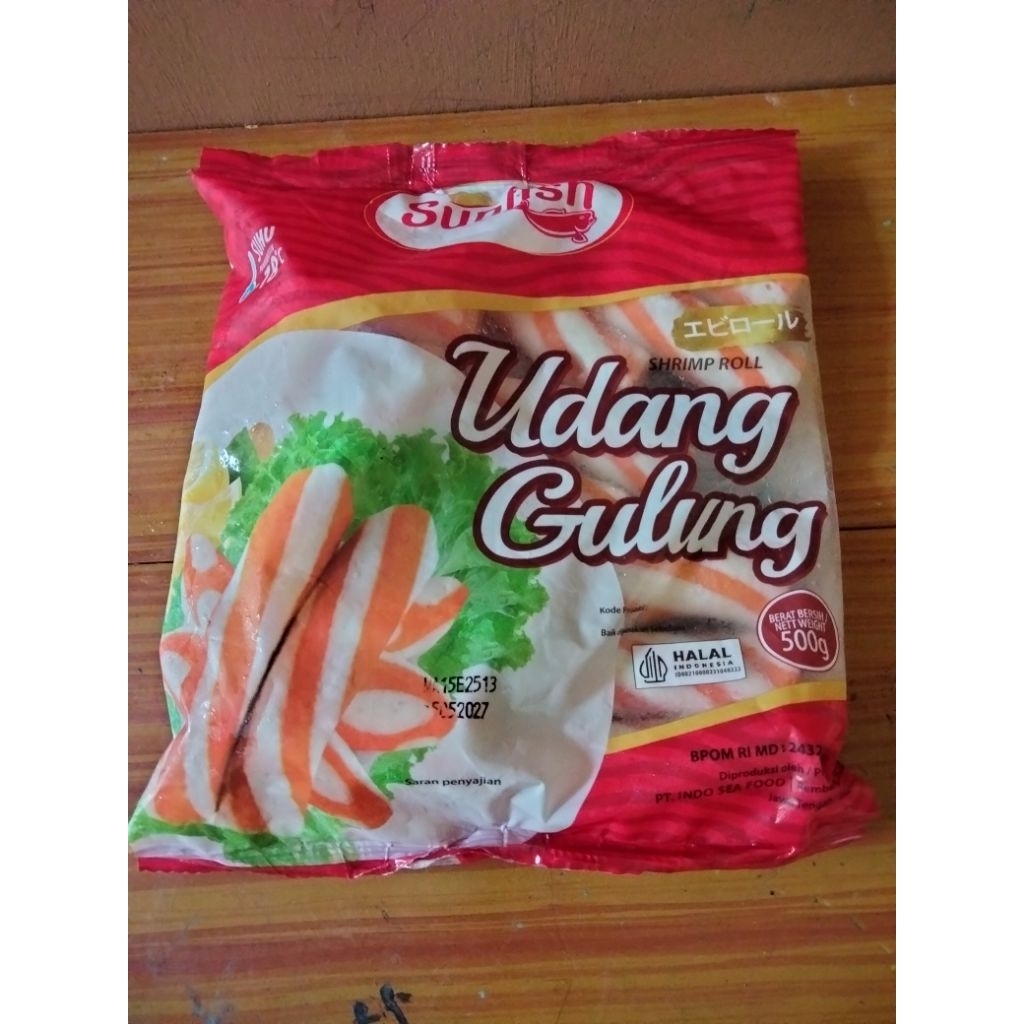 

sunfish udang gulung frozen
