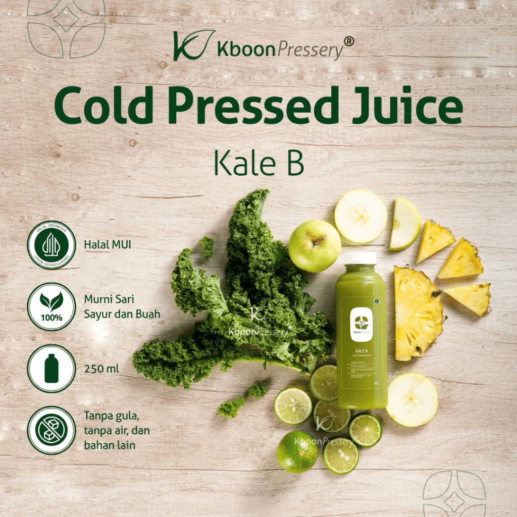 

Cold Pressed Juice Kale Series B 250ml