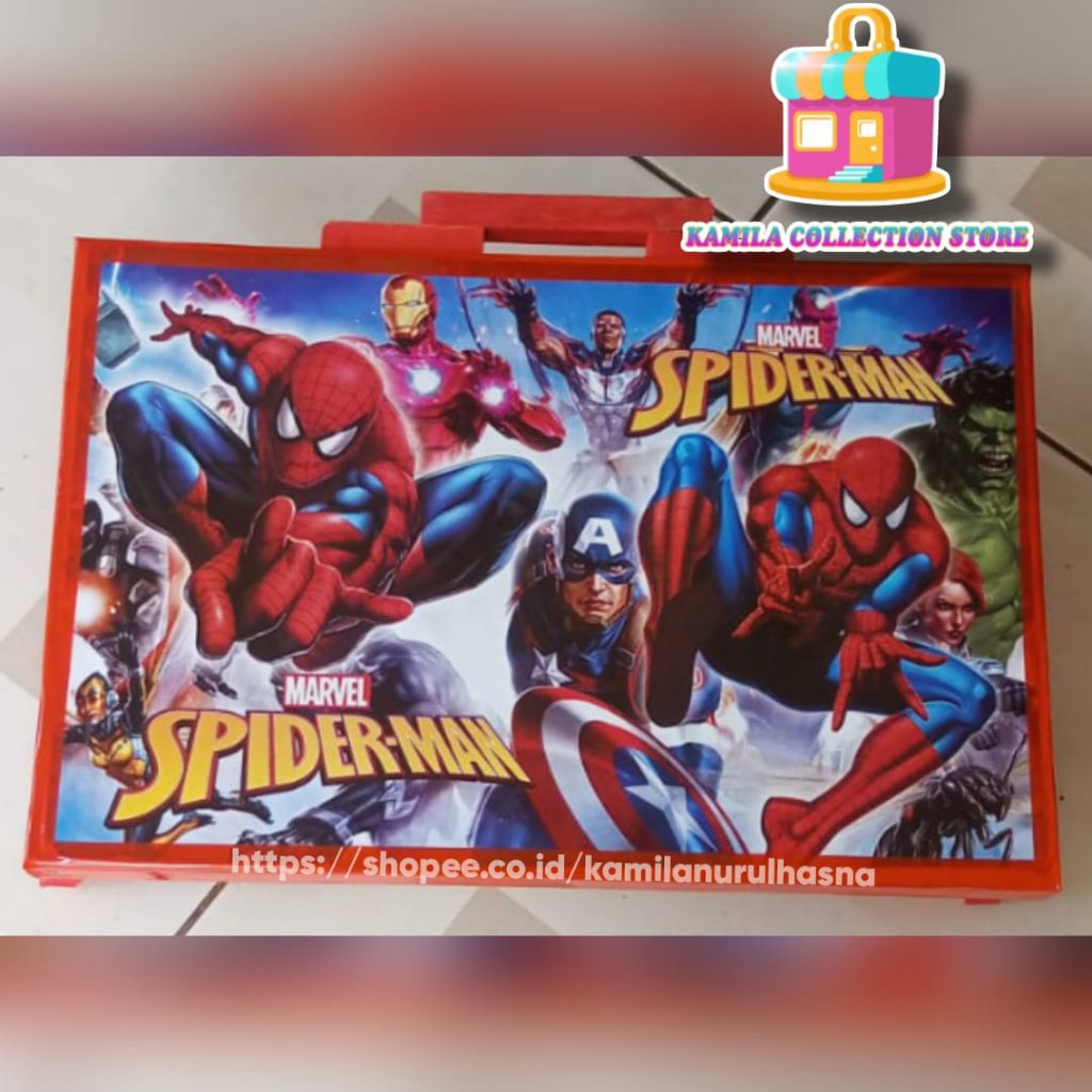 Meja belajar anak karakter)Meja belajar lipat karakter