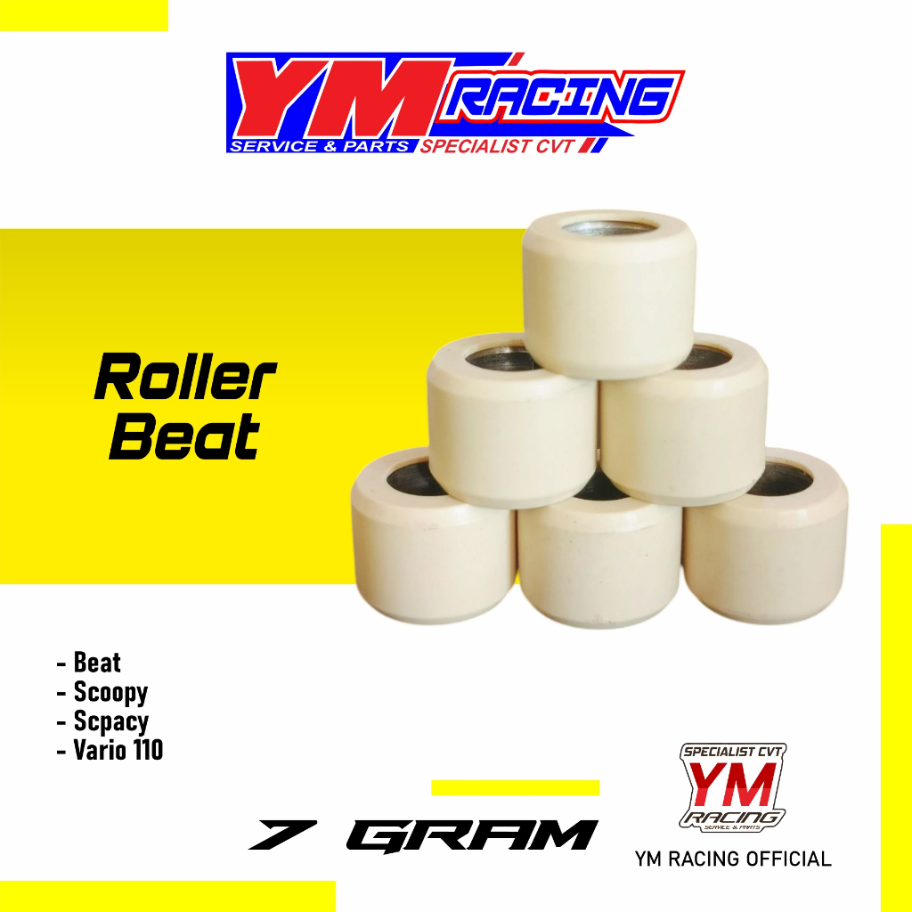 ROLLER BEAT FI 7 GRAM 1 SET ISI 6 BUTIR / ROLLER 7 GRAM BEAT ESP | ROLLER 7 G SCOOPY FI/ESP ( ROLLER