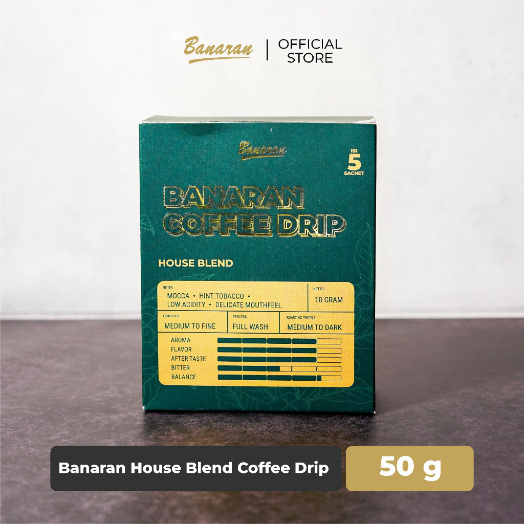

Banaran Coffee Drip Blend Gold