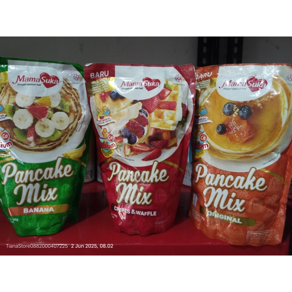 

Mamasuka Pancake Mix (BACA DESKRIPSI)