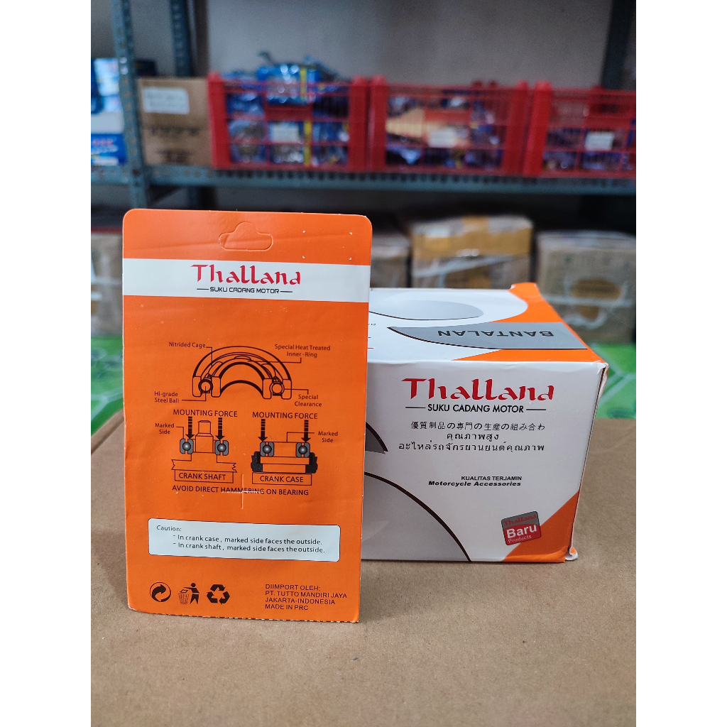 BEARING LAHER 6302 2RS THALLAND