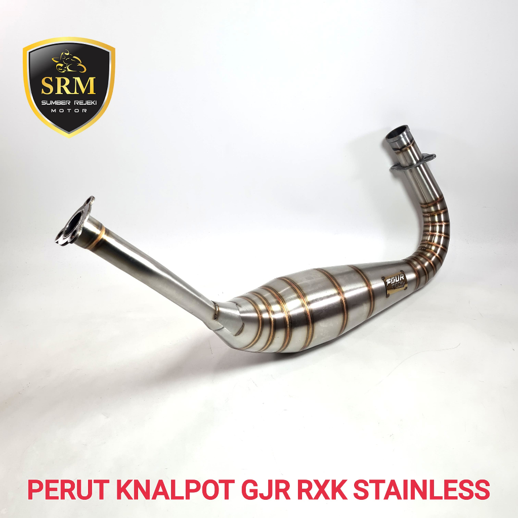 Perut Knalpot GJR RXK Stainless