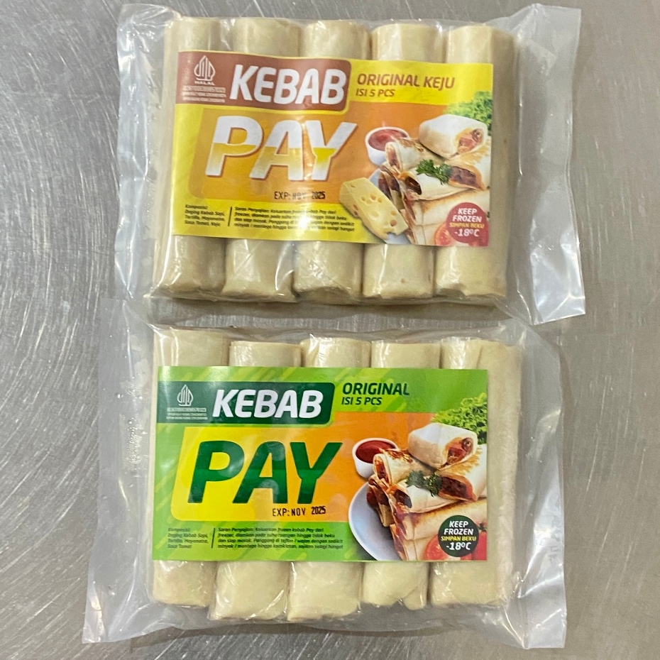 

Kebab Pay Original - Original Keju Isi 5 Pcs
