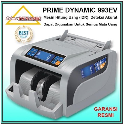 Mesin Hitung Uang Prime Dynamic 993EV Mesin Penghitung Uang deteksi uang palsu rupiah