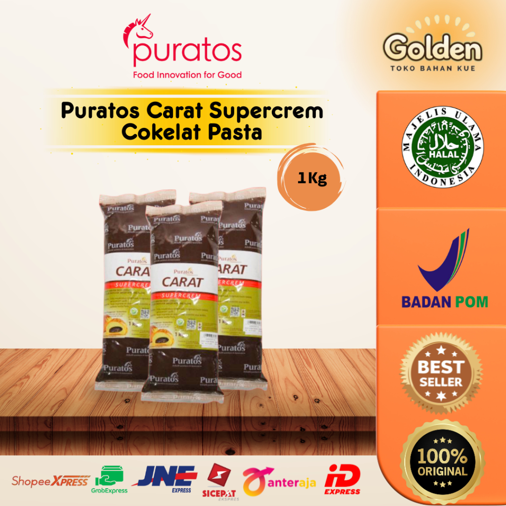 

Puratos Carat Supercream Cokelat Pasta 1kg