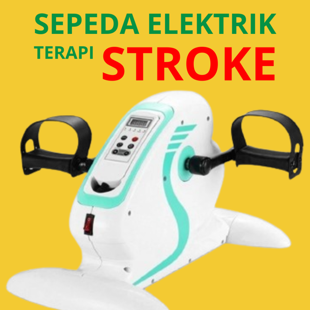Alat Terapi Stroke Sepeda Statis Elektrik