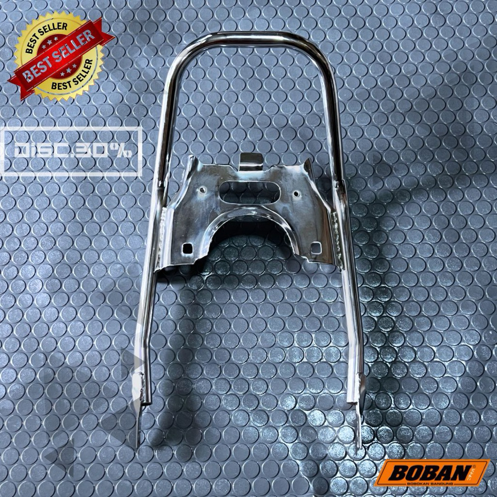 BEHEL JOK BELAKANG MODEL ORI RX KING NEW STD  CHROM BEGEL RX KING BEHEL JOK RX KING CKD