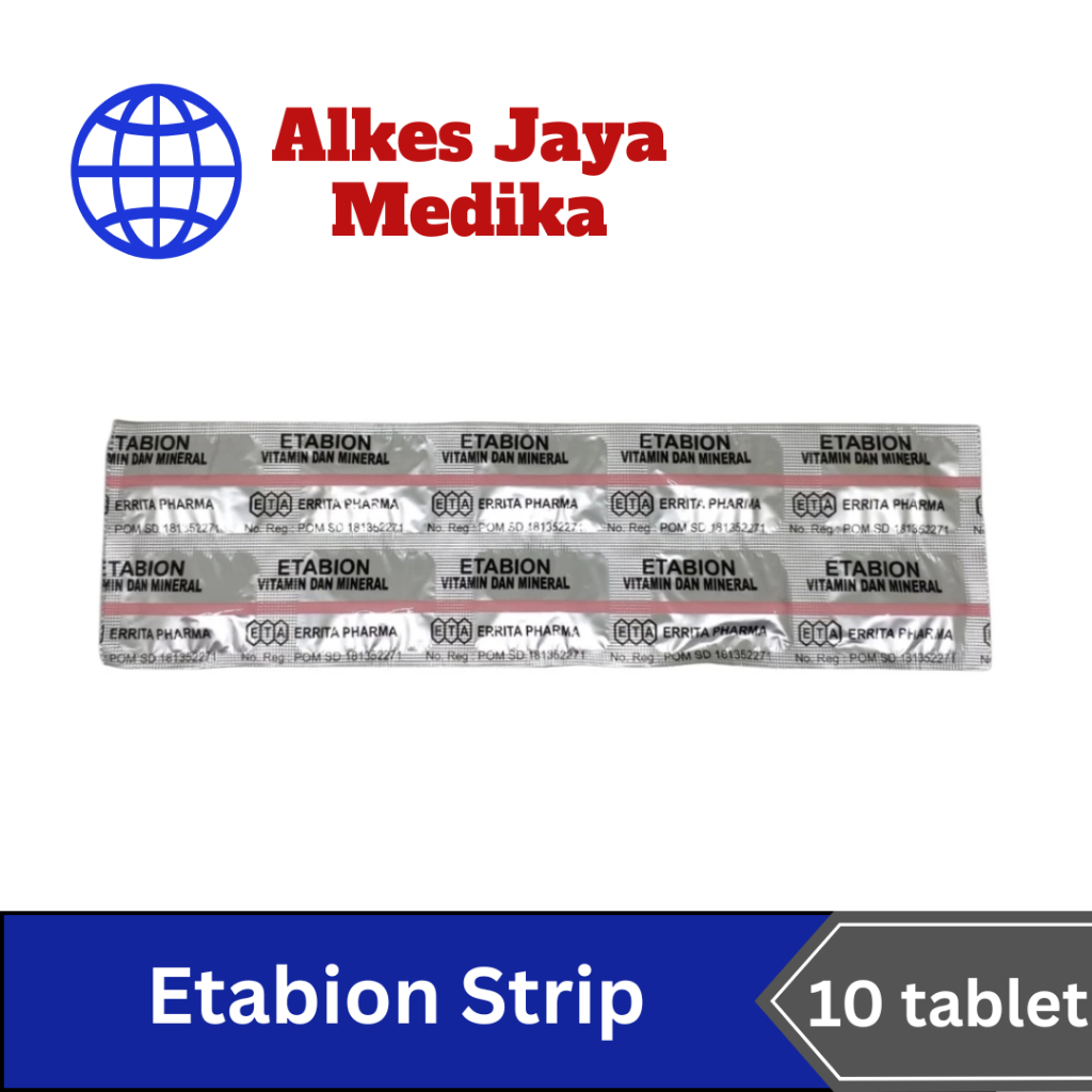 Etabion 10 kapsul - Vitamin dan Mineral