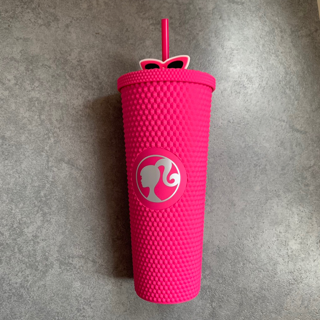 (new) Miniso x barbie tumbler tumblr tempat minum pink 700ml
