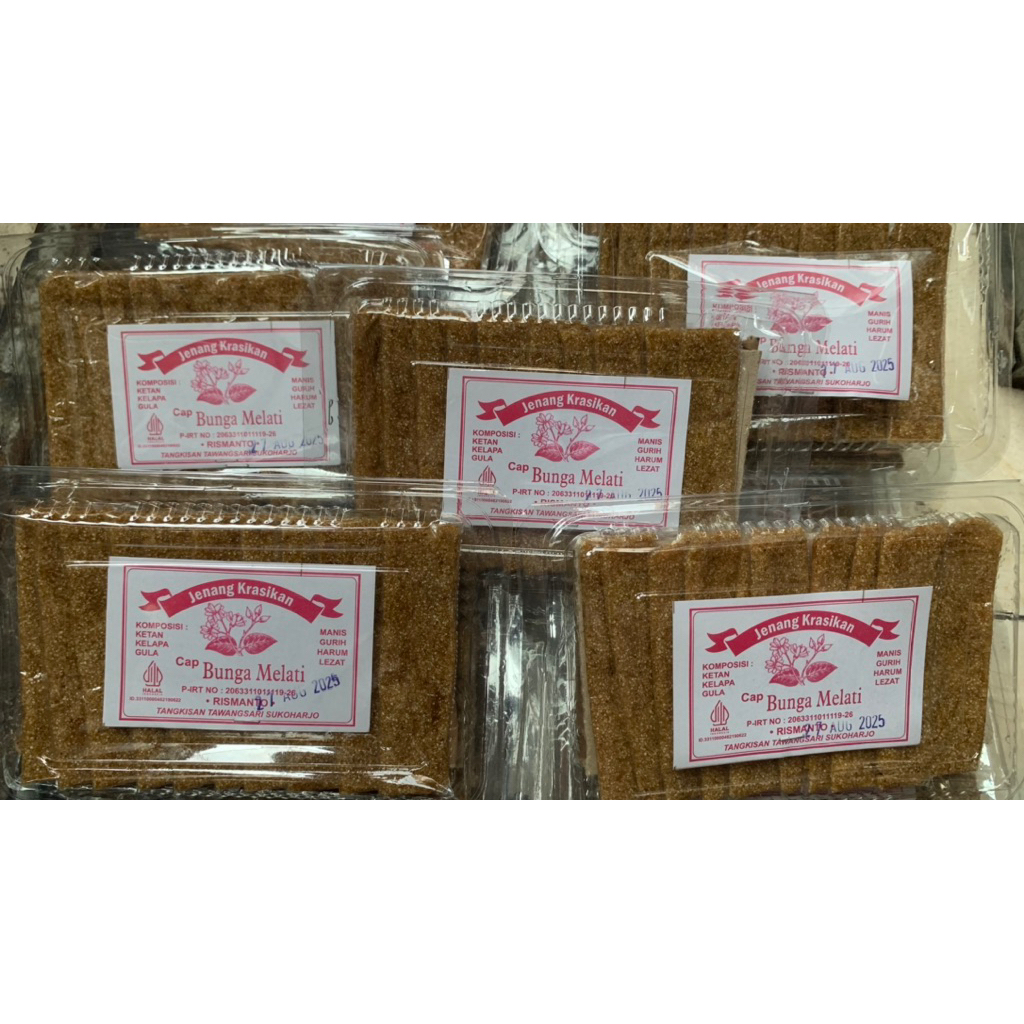 

Jenang Krasikan potong khas solo isi 10 biji